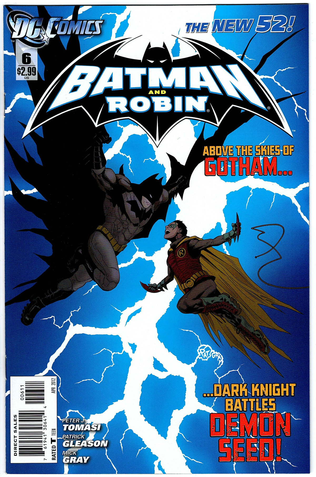 Batman and Robin #6 (2011 Vol 2)