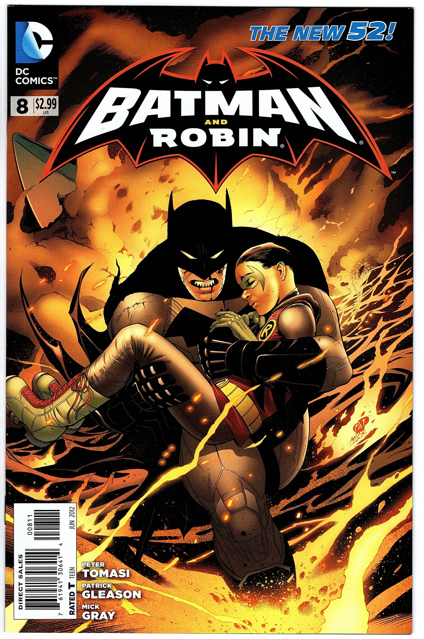 Batman and Robin #8 (2011 Vol 2)