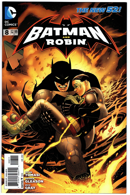 Batman and Robin #8 (2011 Vol 2)