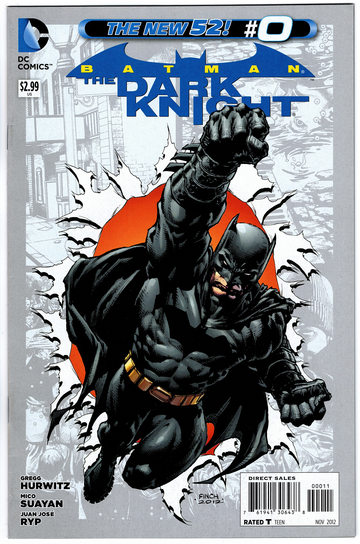Batman The Dark Knight #0 (2011 Vol 2)