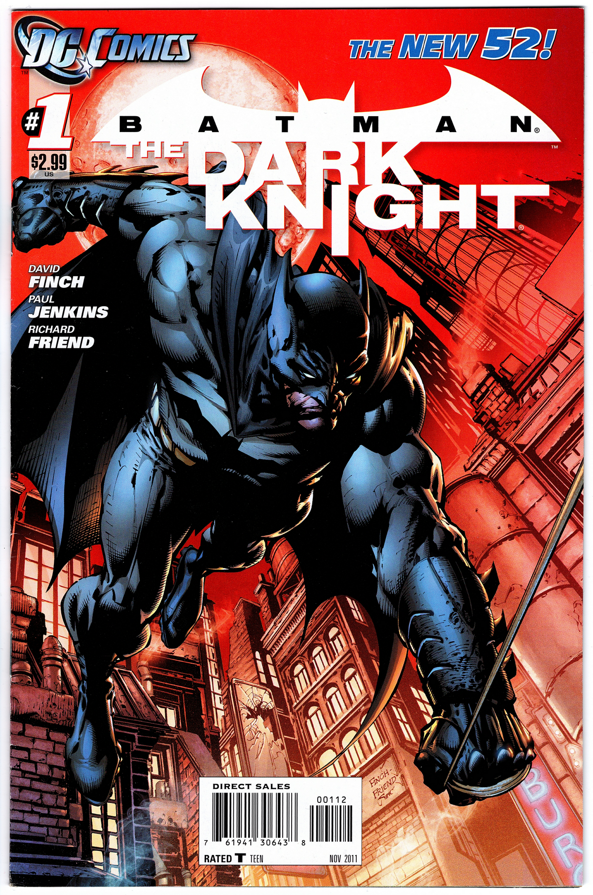 Batman The Dark Knight #1 (2011 Vol 2)