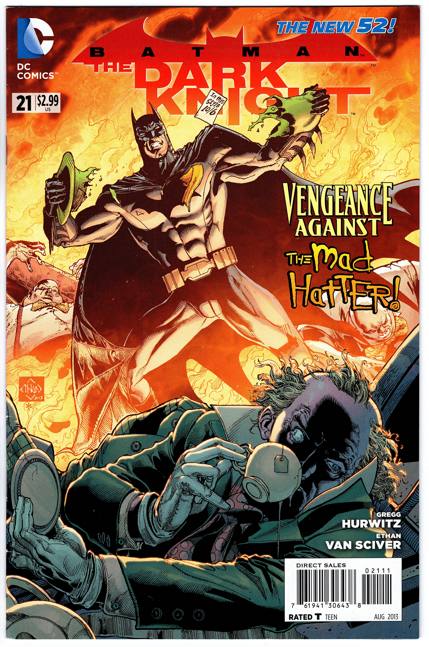 Batman The Dark Knight #21 (2011 Vol 2)