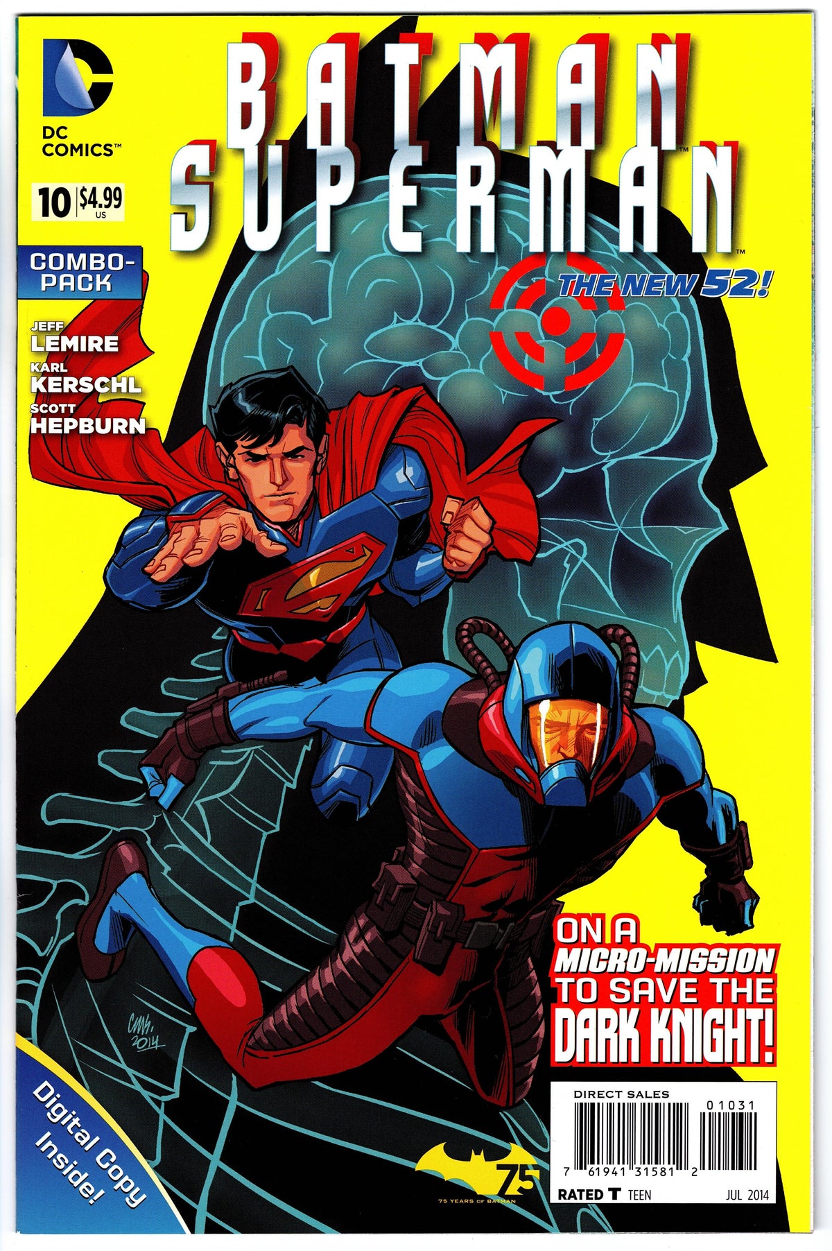 Batman Superman #10 - New 52! Combo