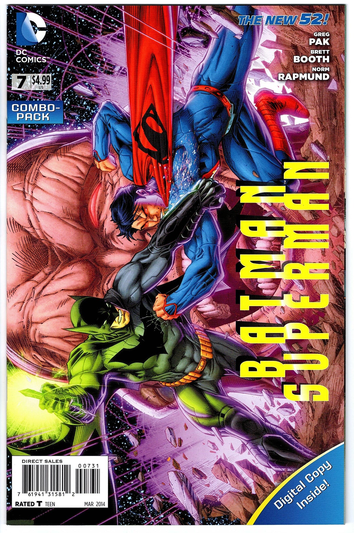 Batman Superman #7 - New 52! Combo