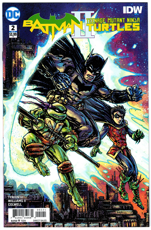 Batman Teenage Mutant Ninja Turtles II #2 Cover B