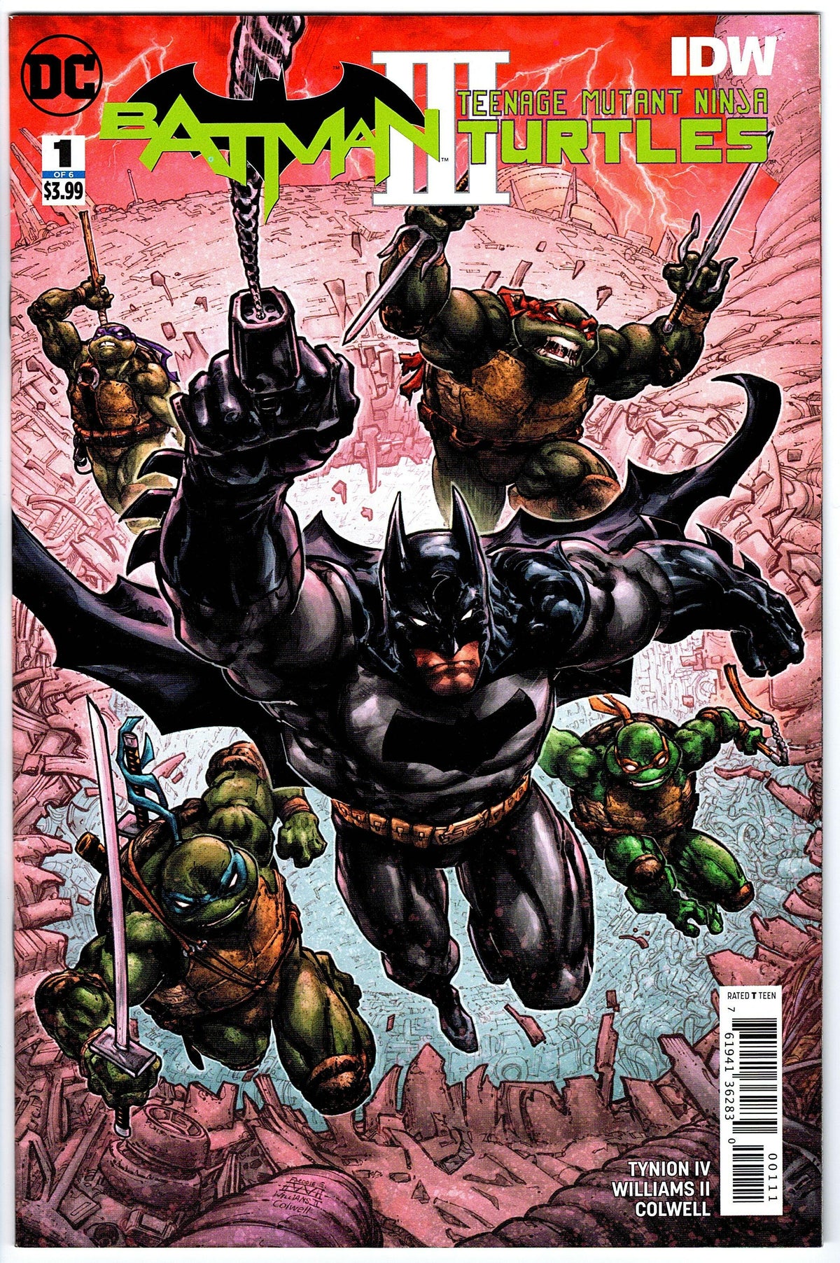 Batman Teenage Mutant Ninja Turtles III #1