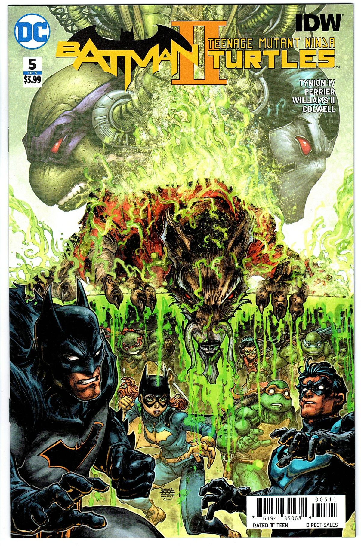Batman Teenage Mutant Ninja Turtles II #5