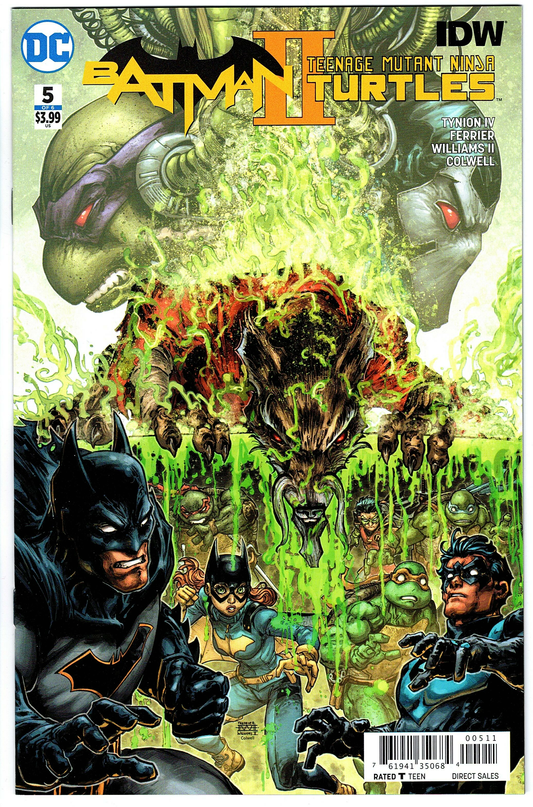 Batman Teenage Mutant Ninja Turtles II #5