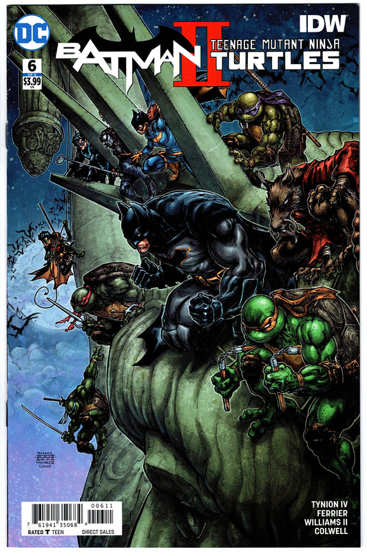 Batman Teenage Mutant Ninja Turtles II #6