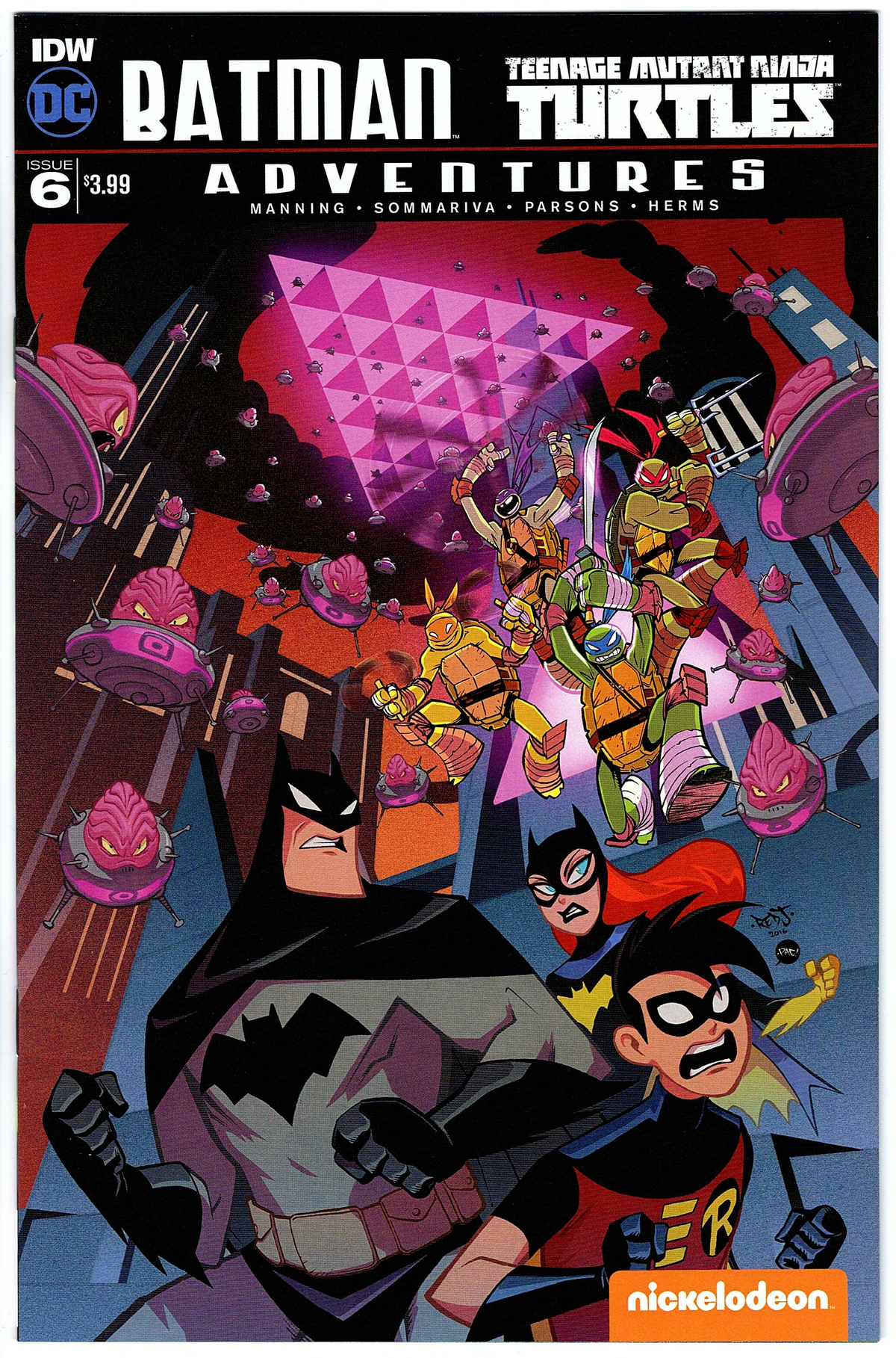 Batman Teenage Mutant Ninja Turtles Adventures #6