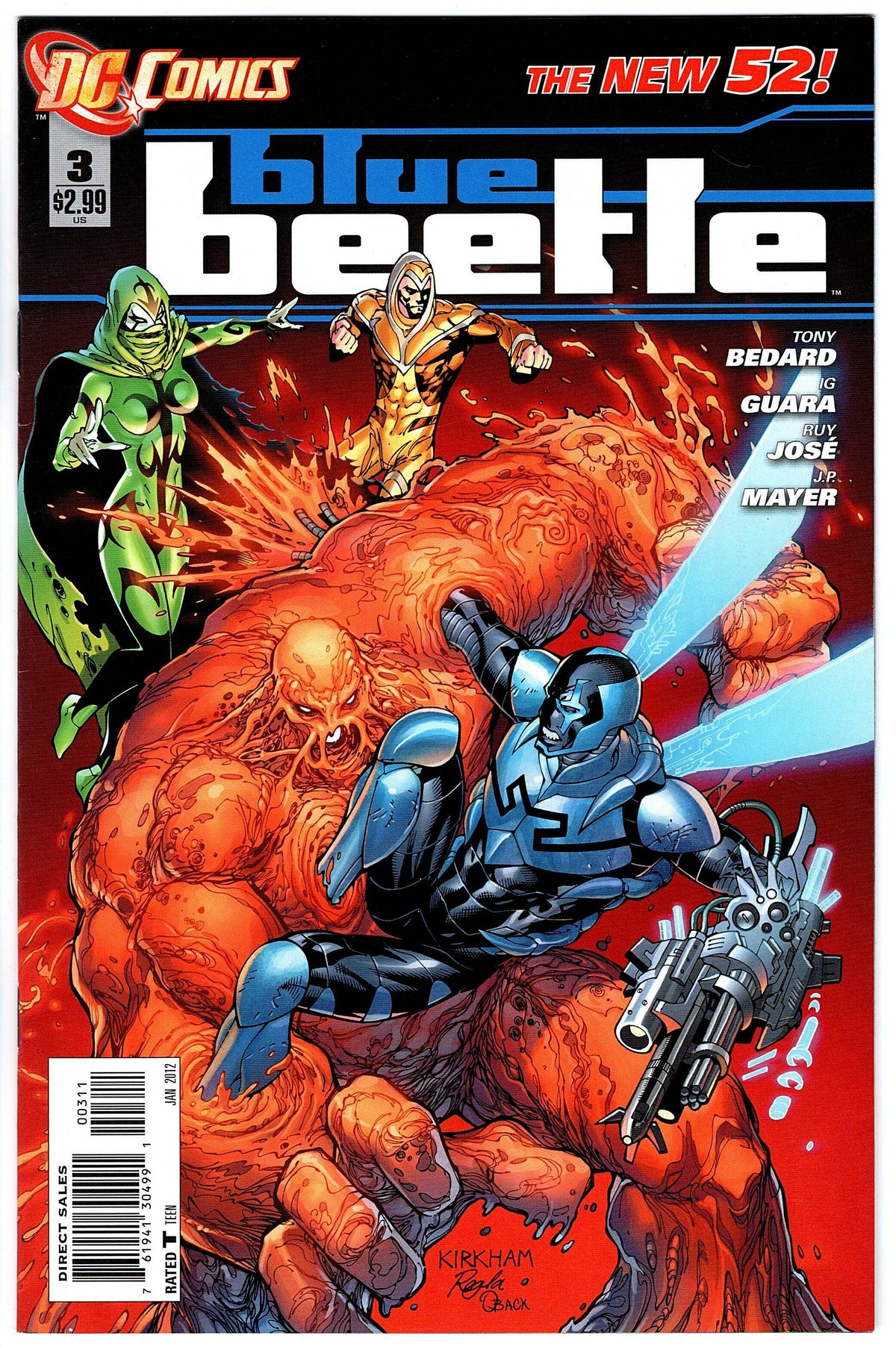 Blue Beetle #3 - (2011 Series)