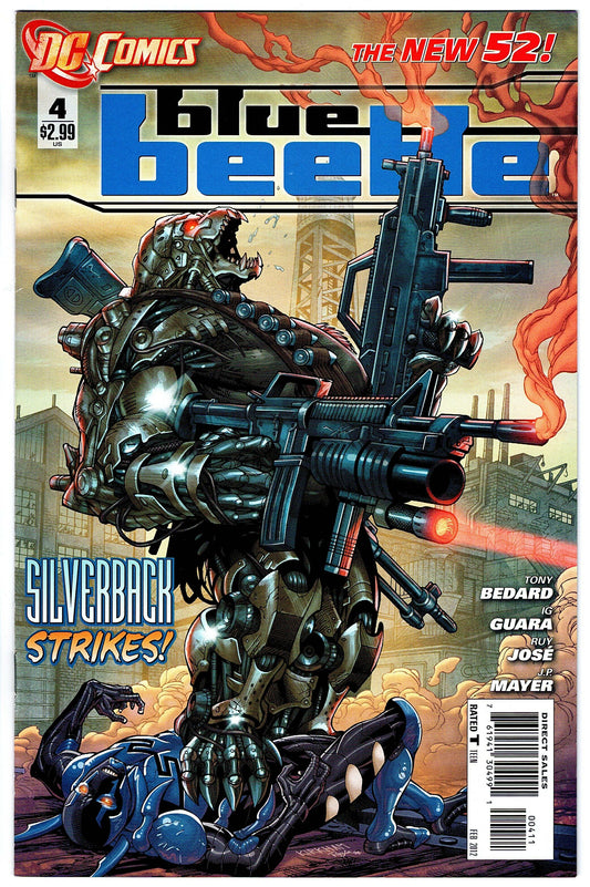 Blue Beetle #4 - (2011 Series)
