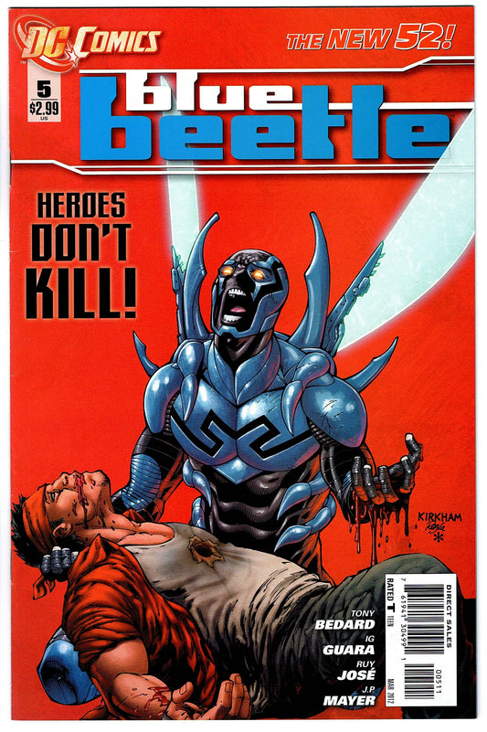 Blue Beetle #5 - (2011 Series)