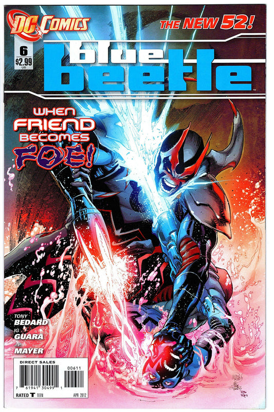 Blue Beetle #6 - (2011 Series)