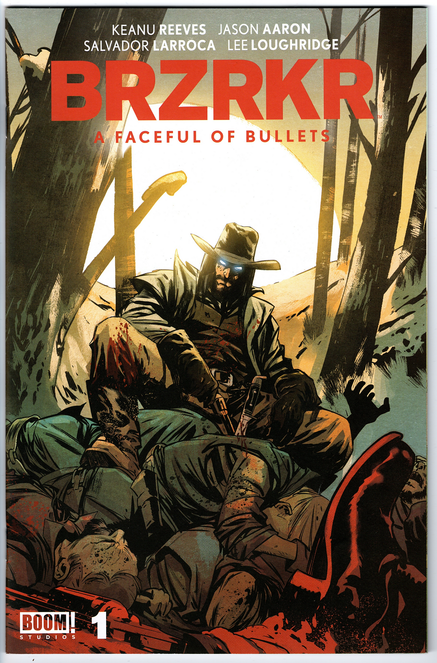 Brzrkr A Faceful of Bullets #1