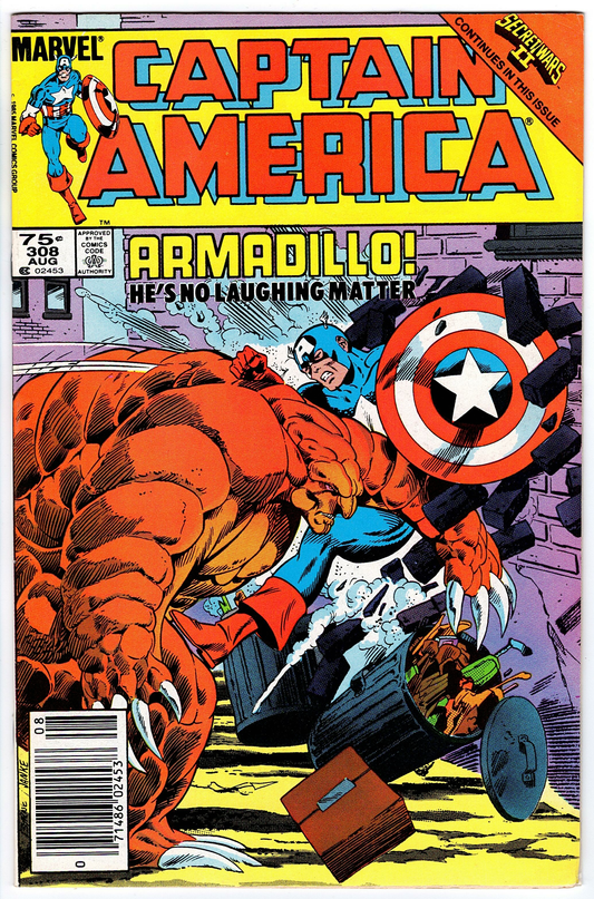 Captain America #308 - Canadian Price Variant