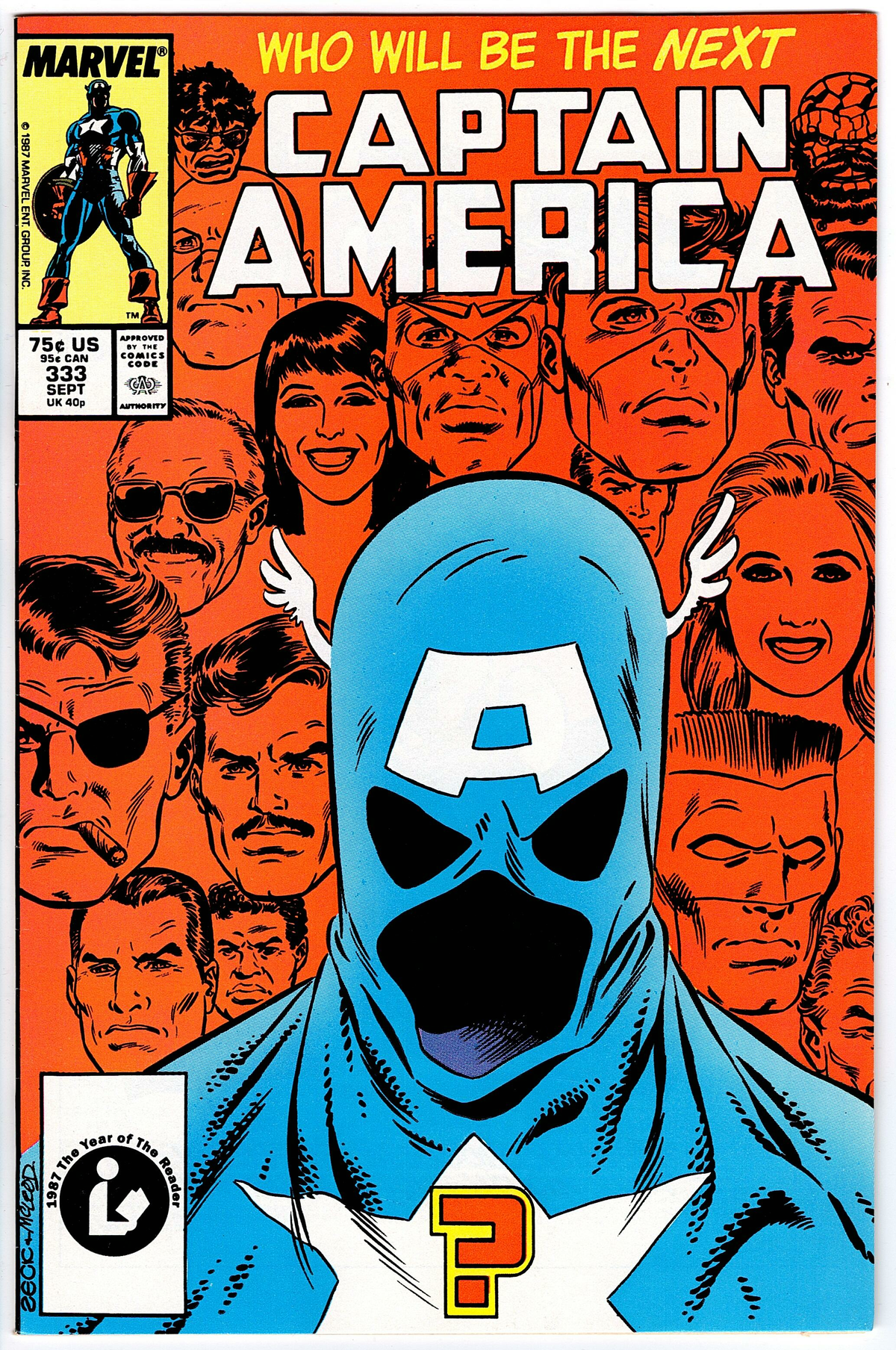 Captain America #333