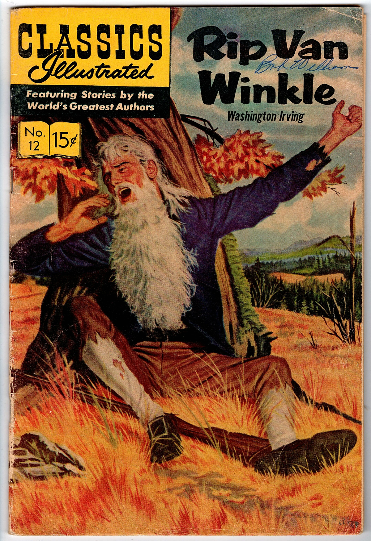 Classics Illustrated #12 - Rip Van Winkle