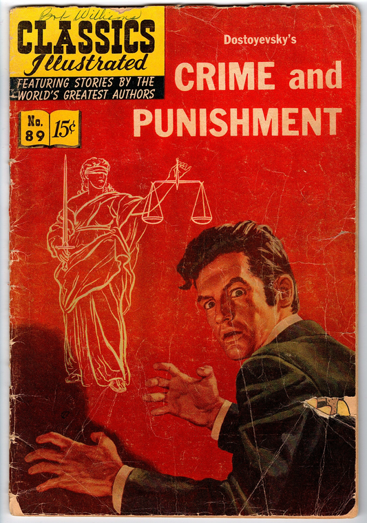 Classics Illustrated #89 - Crime and Punishment