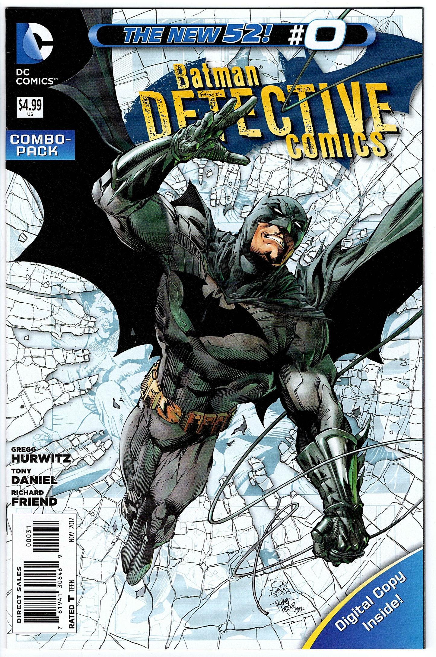 Detective Comics #0 (2011 series) Combo-pack variant