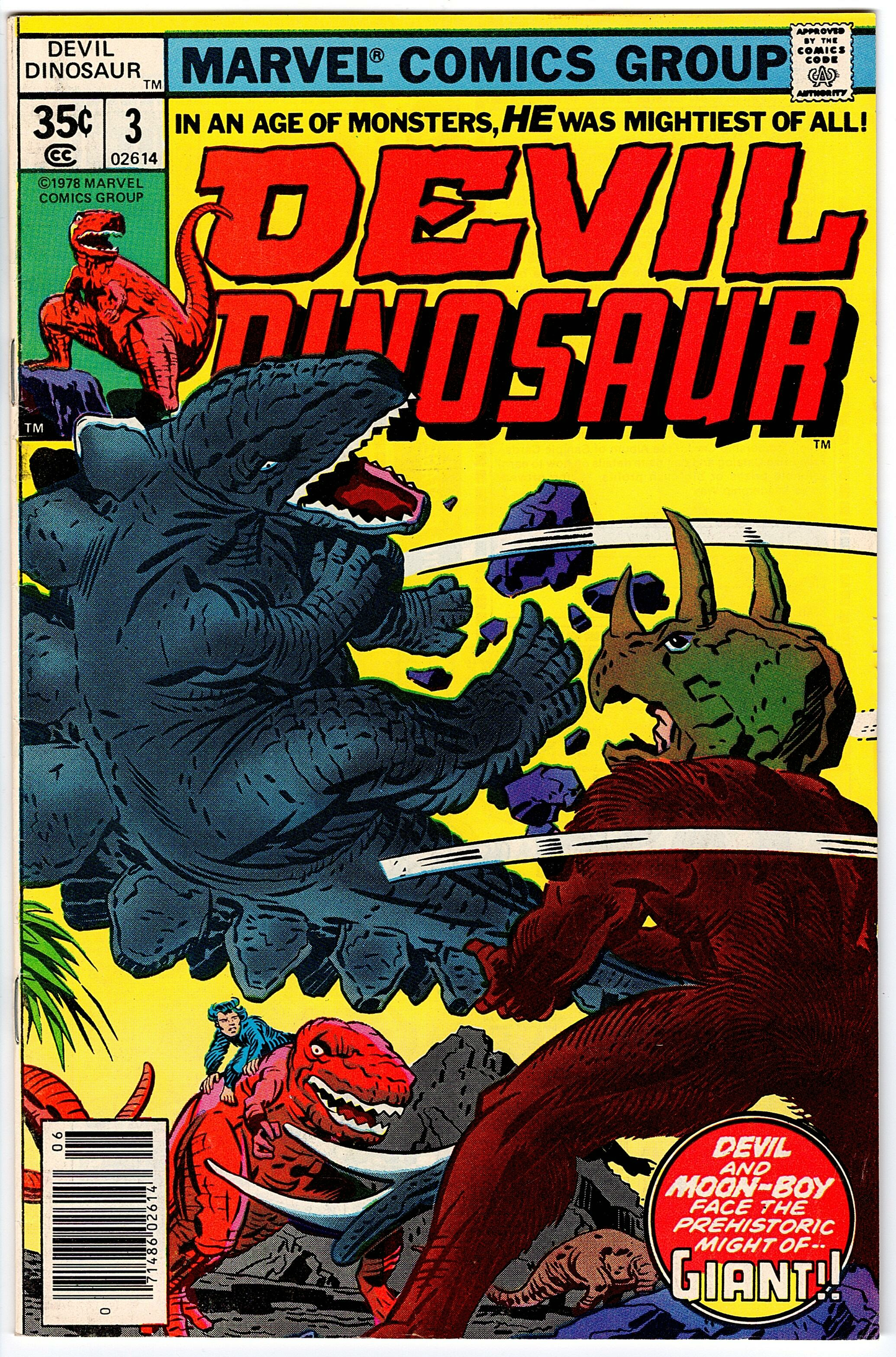 Devil Dinosaur #3