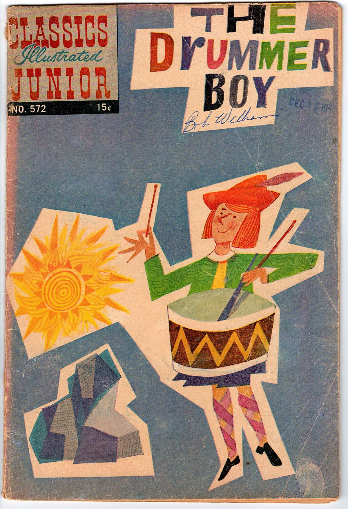 Classics Illustrated Junior #572 - The Drummer Boy