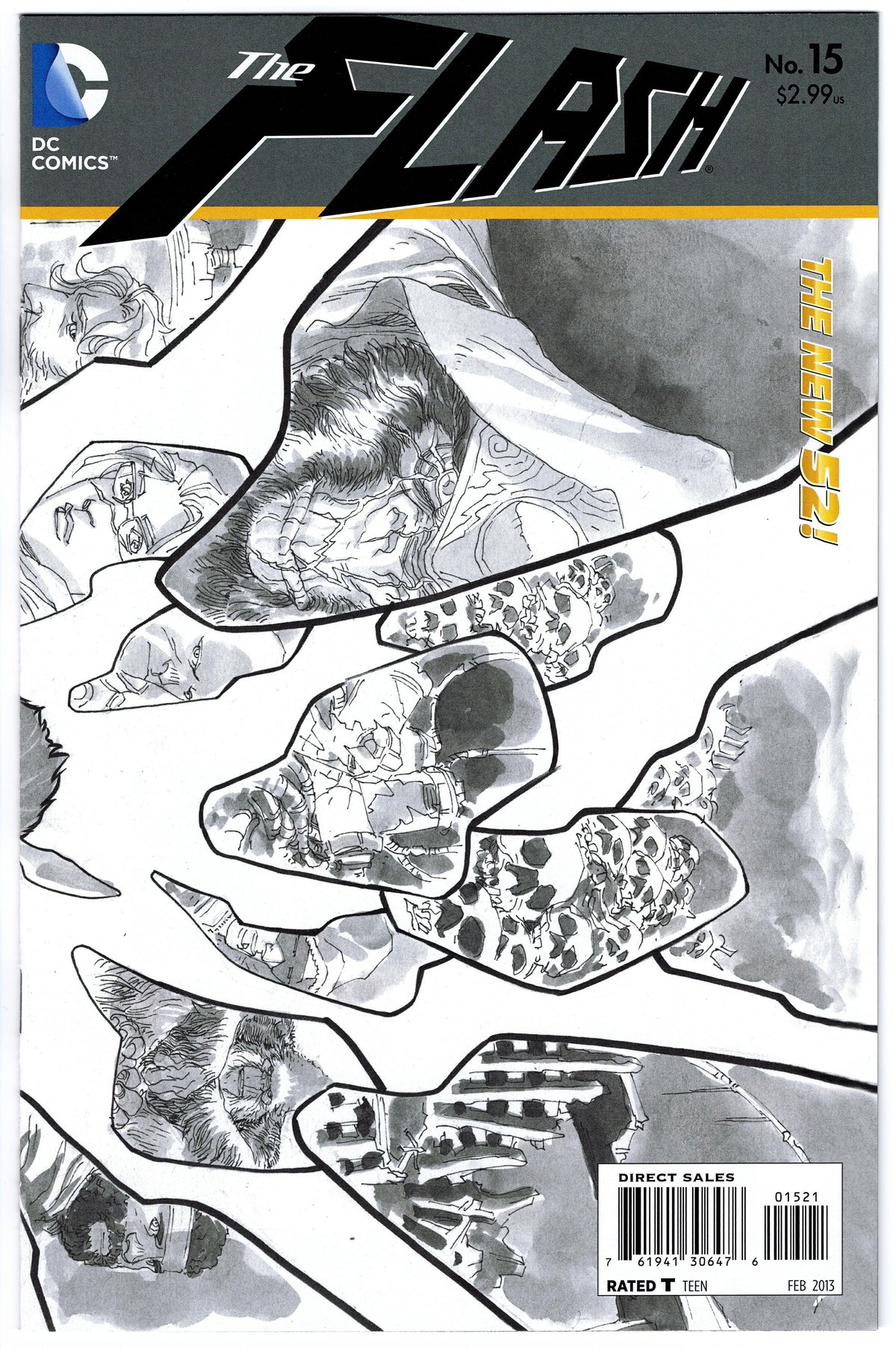 Flash #15- New 52! 1:25 Variant