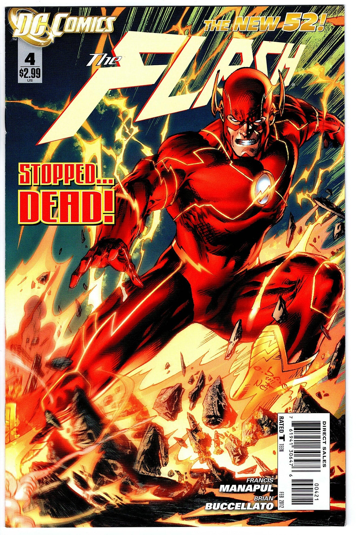 Flash #4 - New 52! Cover B