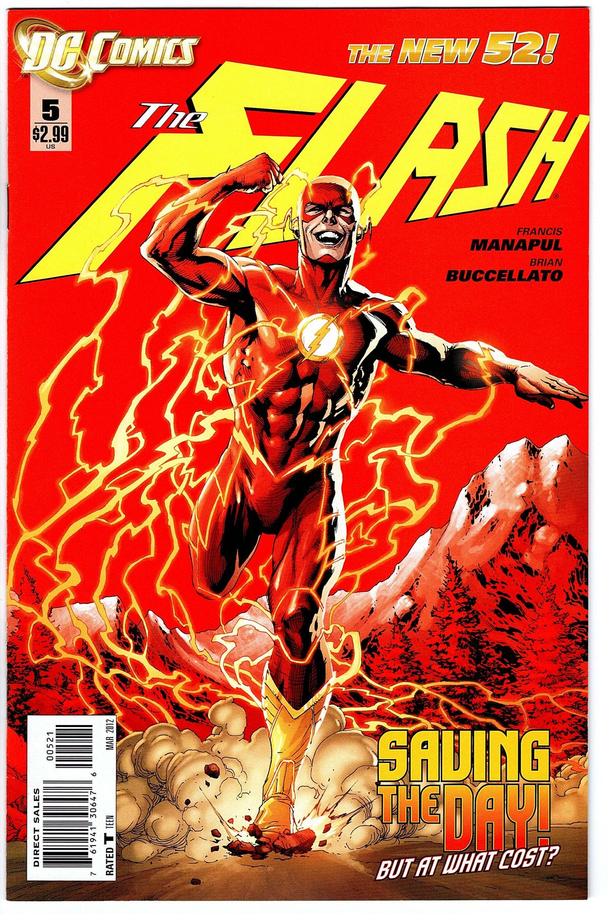 Flash #5 - New 52! Cover B
