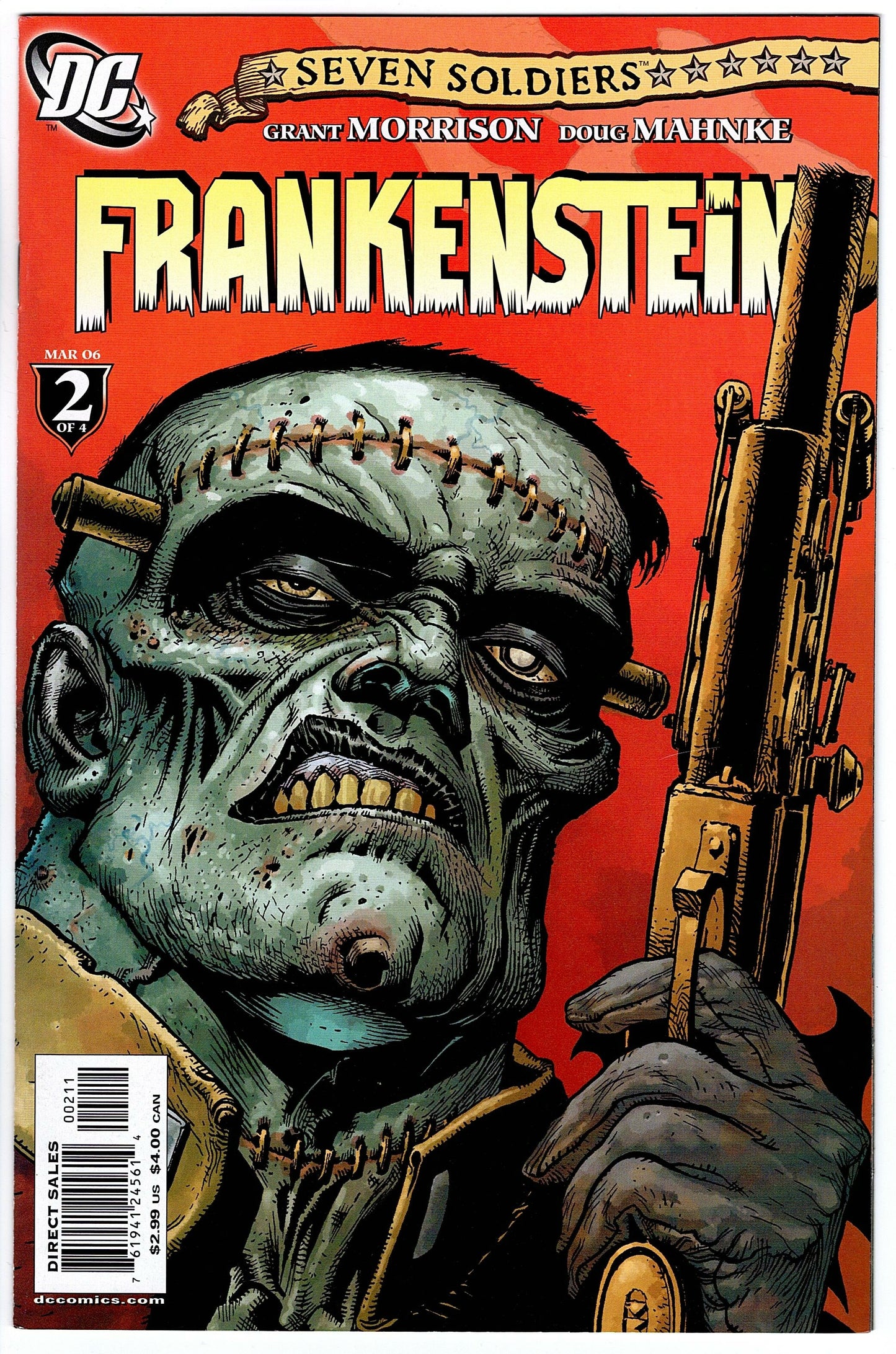 Seven Soldiers Frankenstein #2