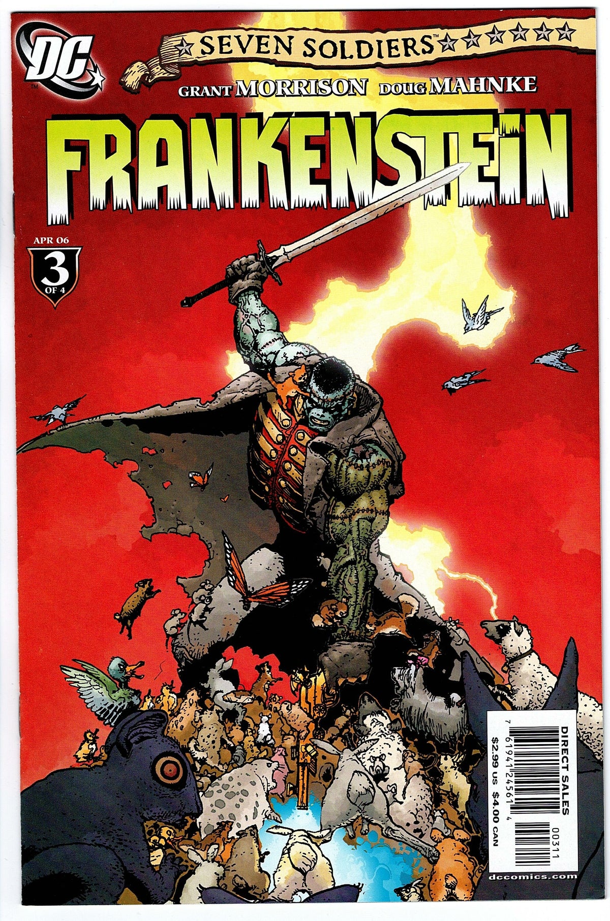 Seven Soldiers Frankenstein #3
