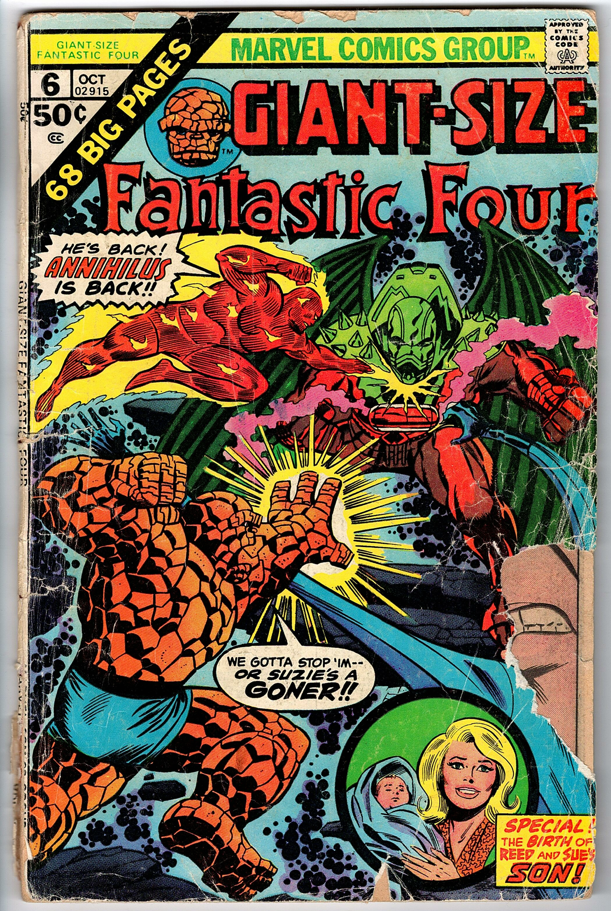 Giant-Size Fantastic Four #6
