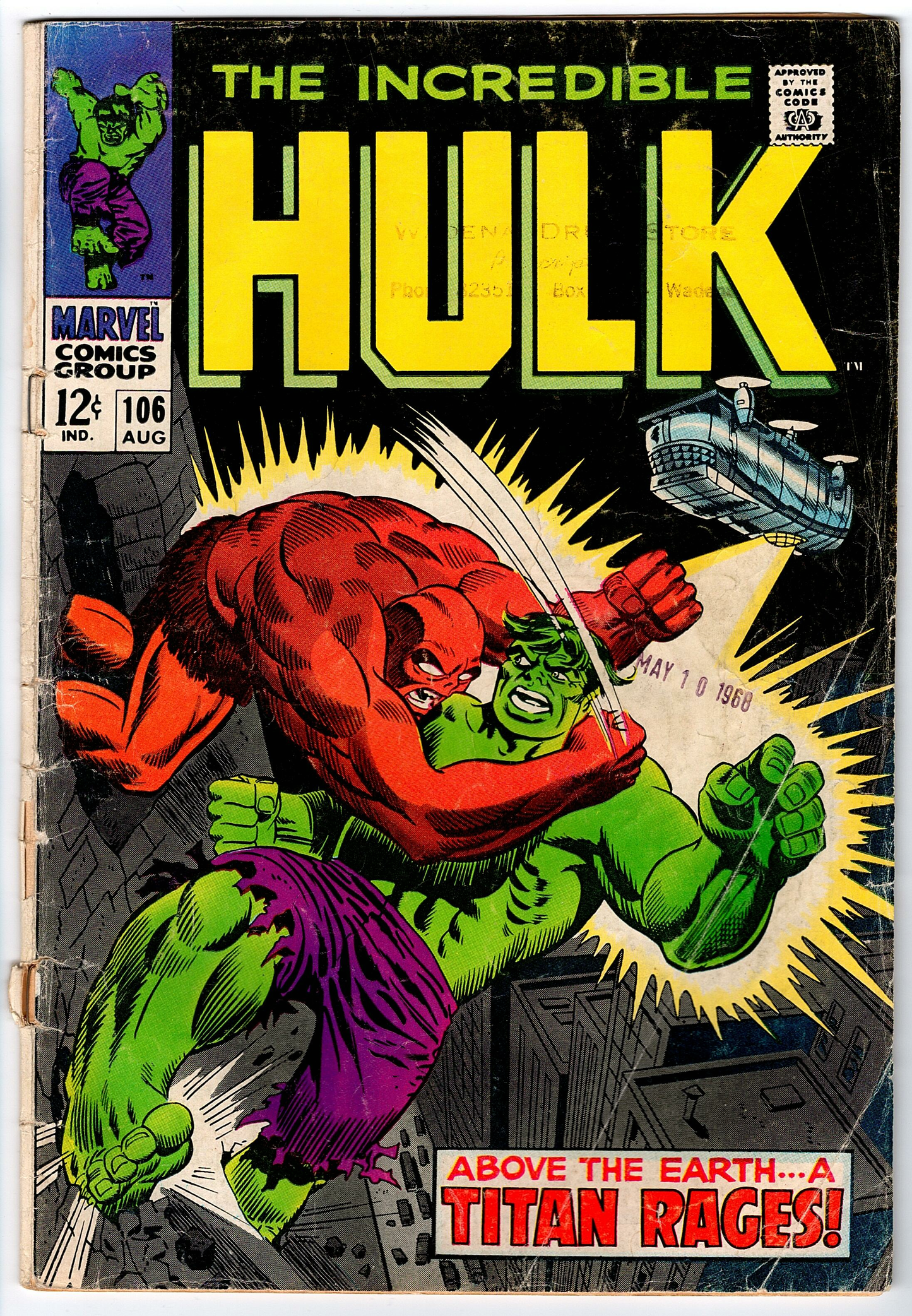 Incredible Hulk #106