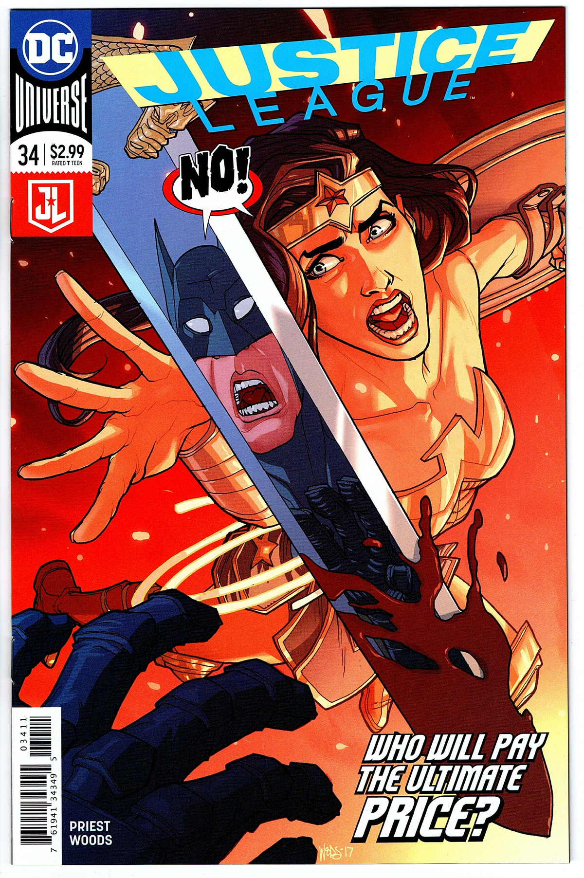 Justice League #34 (2016 series)
