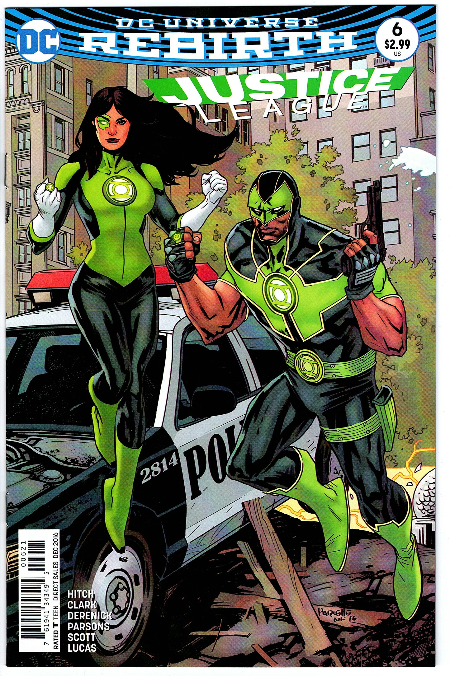 Justice League #6 (2016 series) - cover b