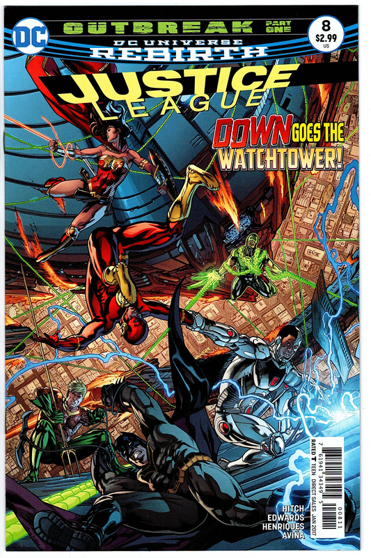 Justice League #8 (2016 series)