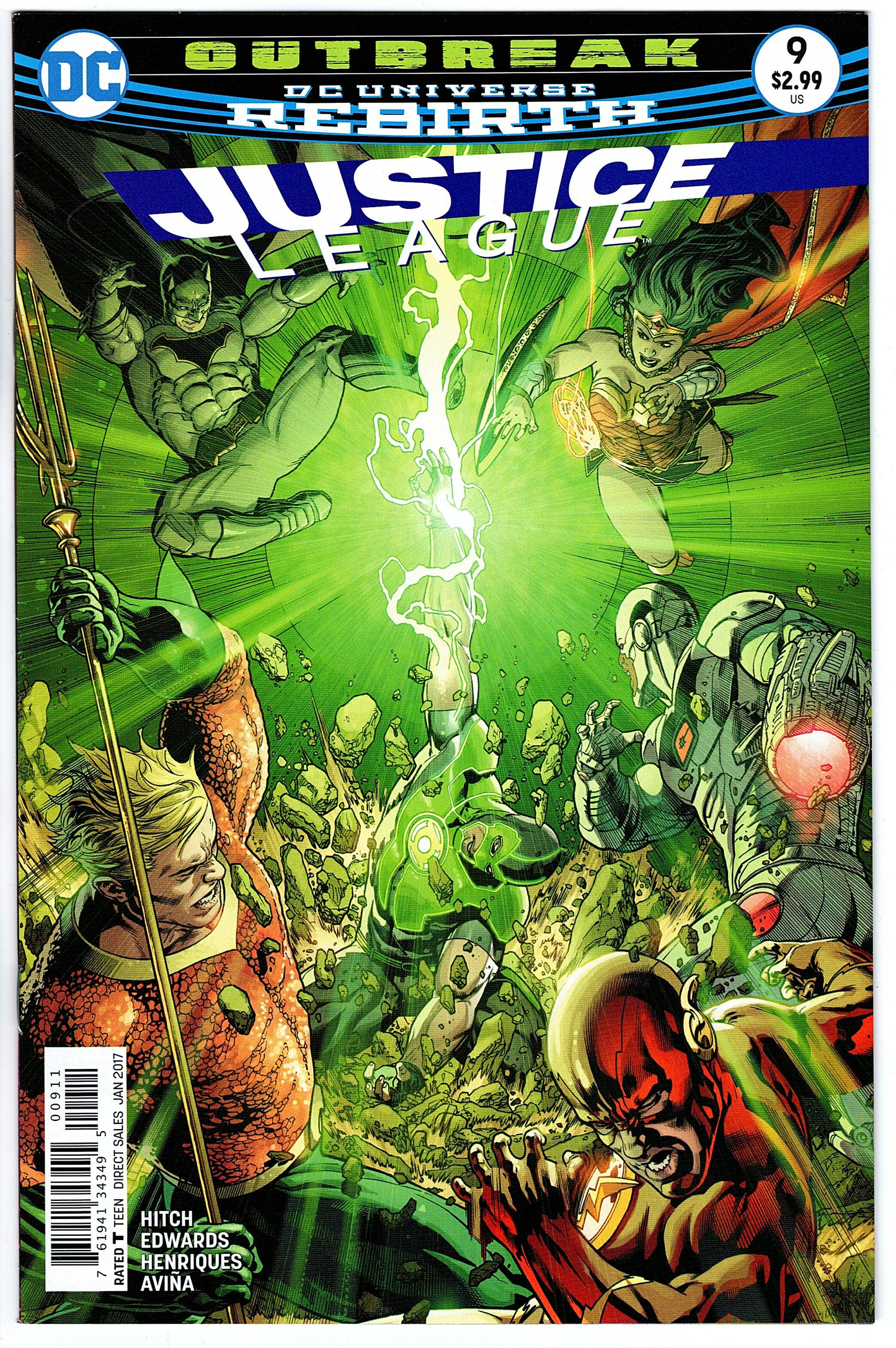 Justice League #9 (2016 series)