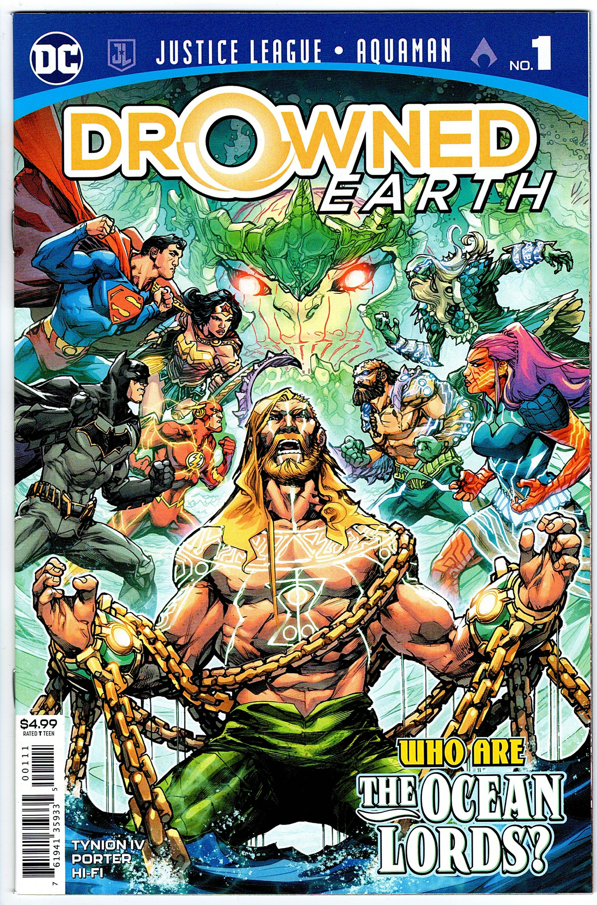 Justice League Aquaman Drowned Earth #1