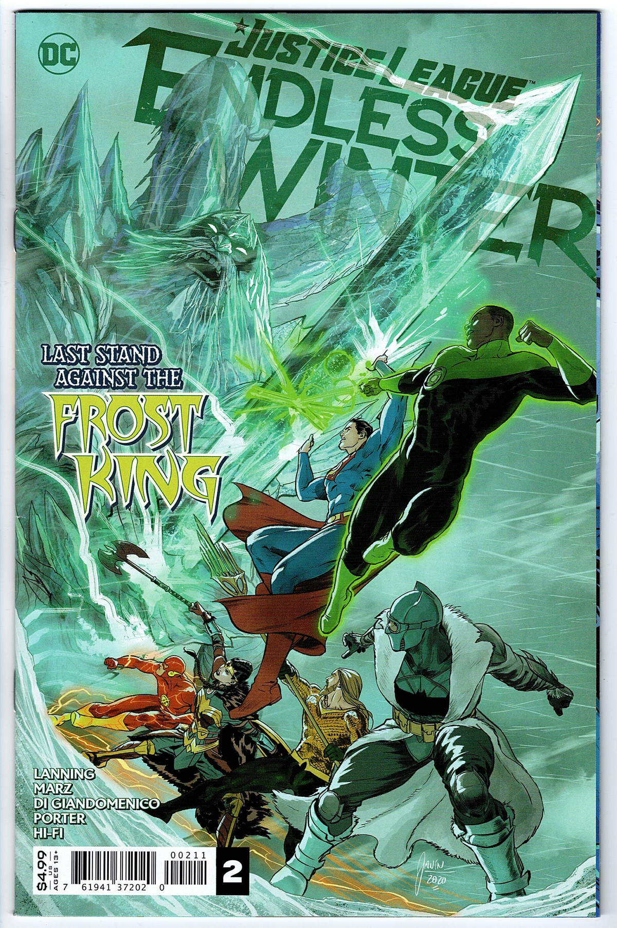 Justice League Endless Winter #2