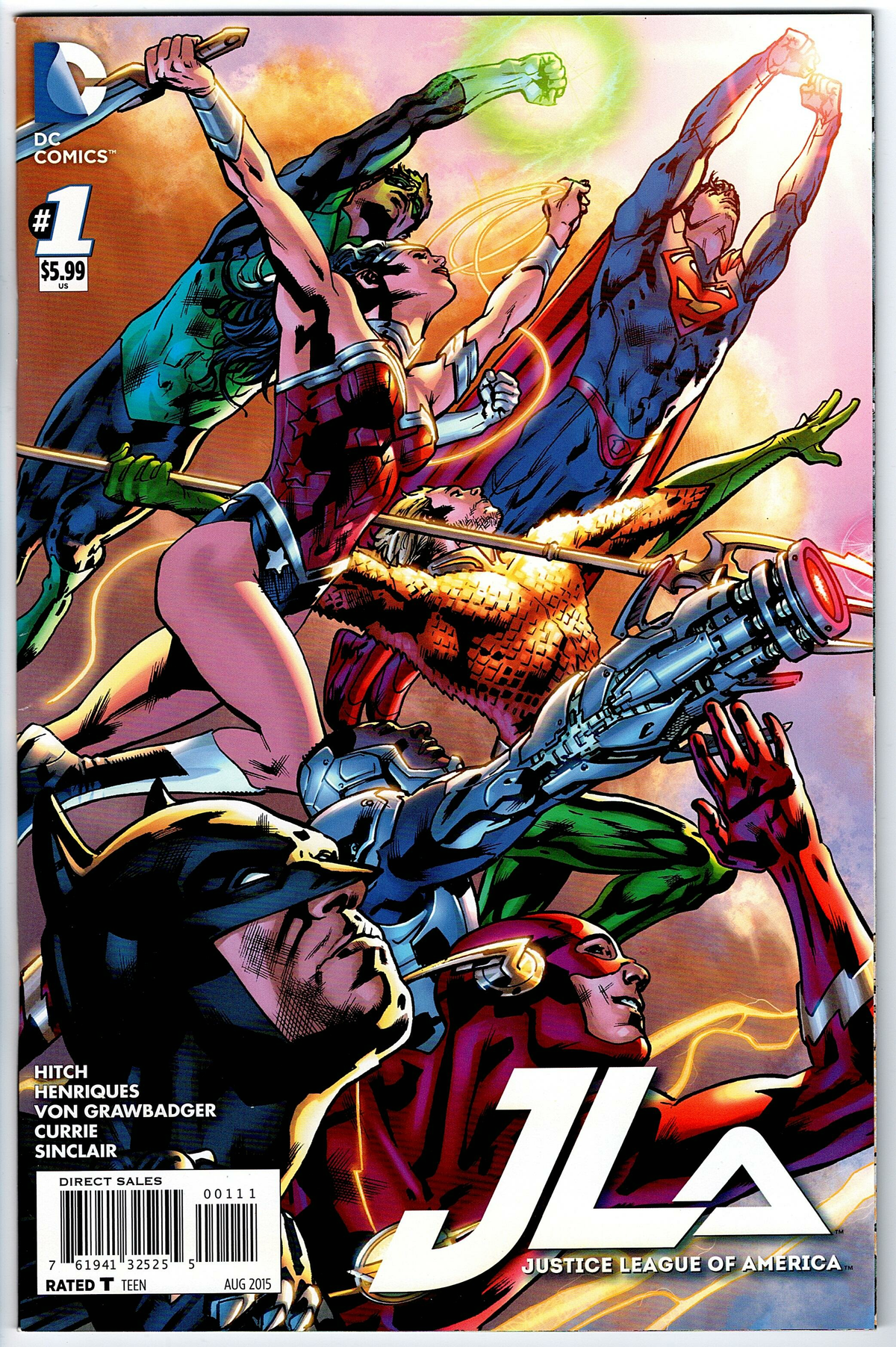 Justice League of America #1 (2015 series)