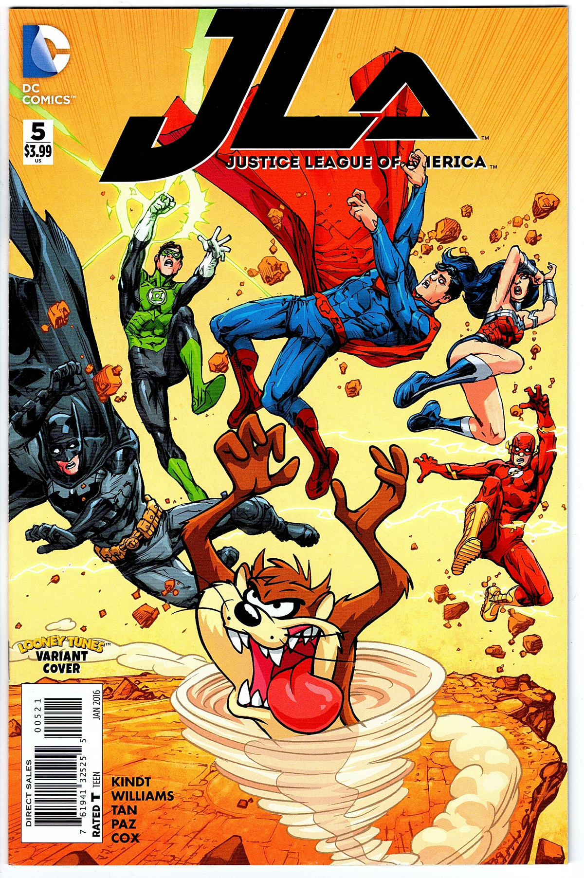 Justice League of America #5 (2015 series) - cover b