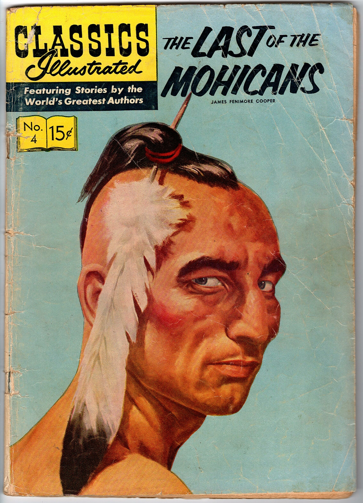 Classics Illustrated #4 The Last of the Mohicans
