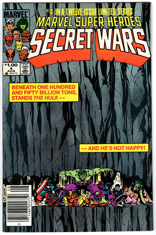 Marvel Super Heroes Secret Wars #4 CPV