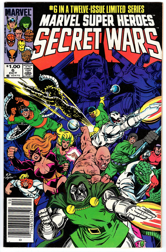 Marvel Super Heroes Secret Wars #6 CPV