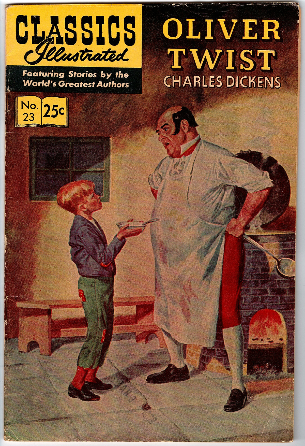 Classics Illustrated #23 Oliver Twist