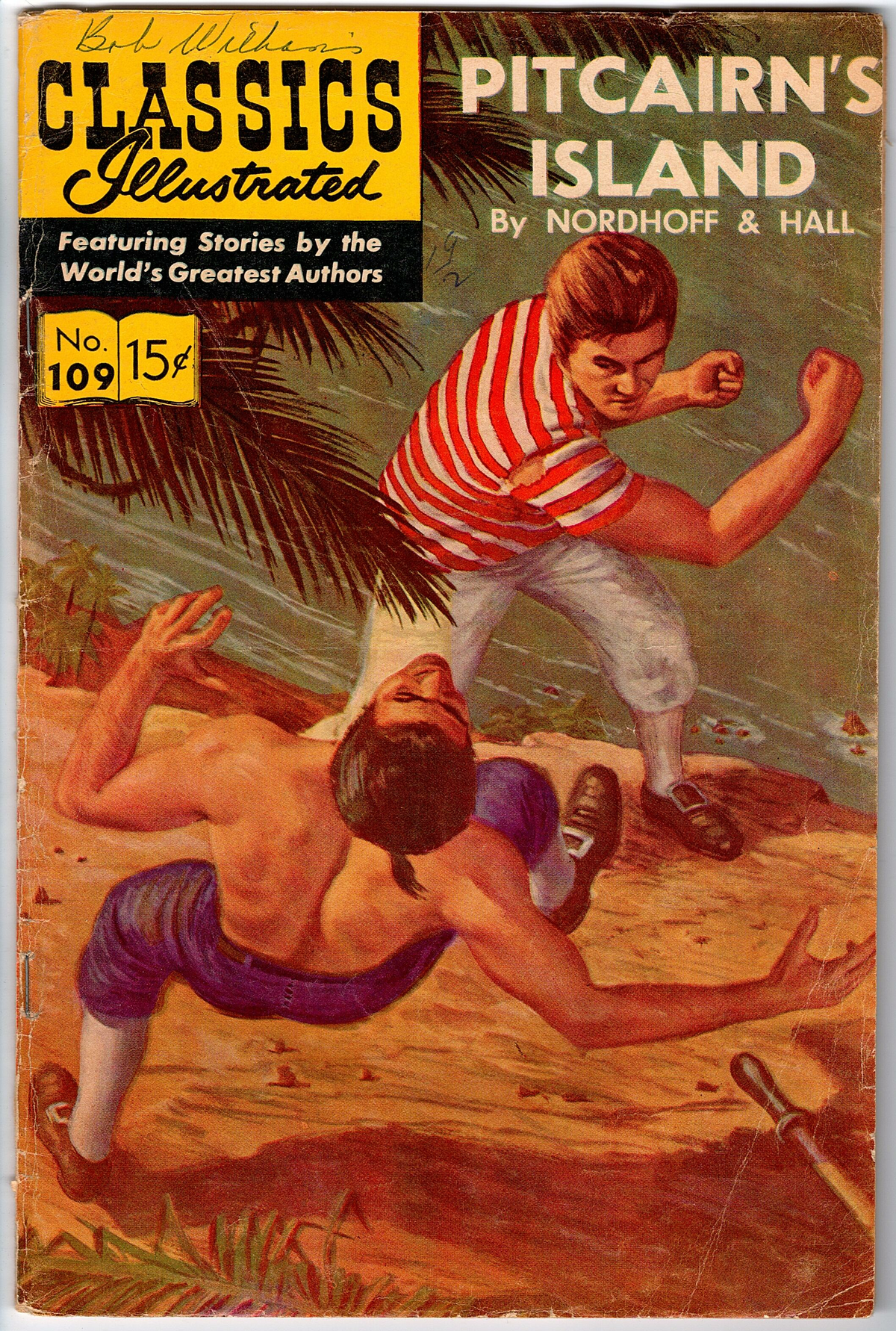 Classics Illustrated #109 - Pitcairn's Island