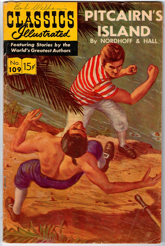 Classics Illustrated #109 - Pitcairn's Island