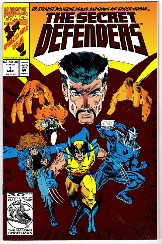 Secret Defenders #1 (1993 Marvel Comics)