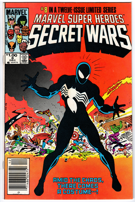 Marvel Super Heroes Secret Wars #8 CPV