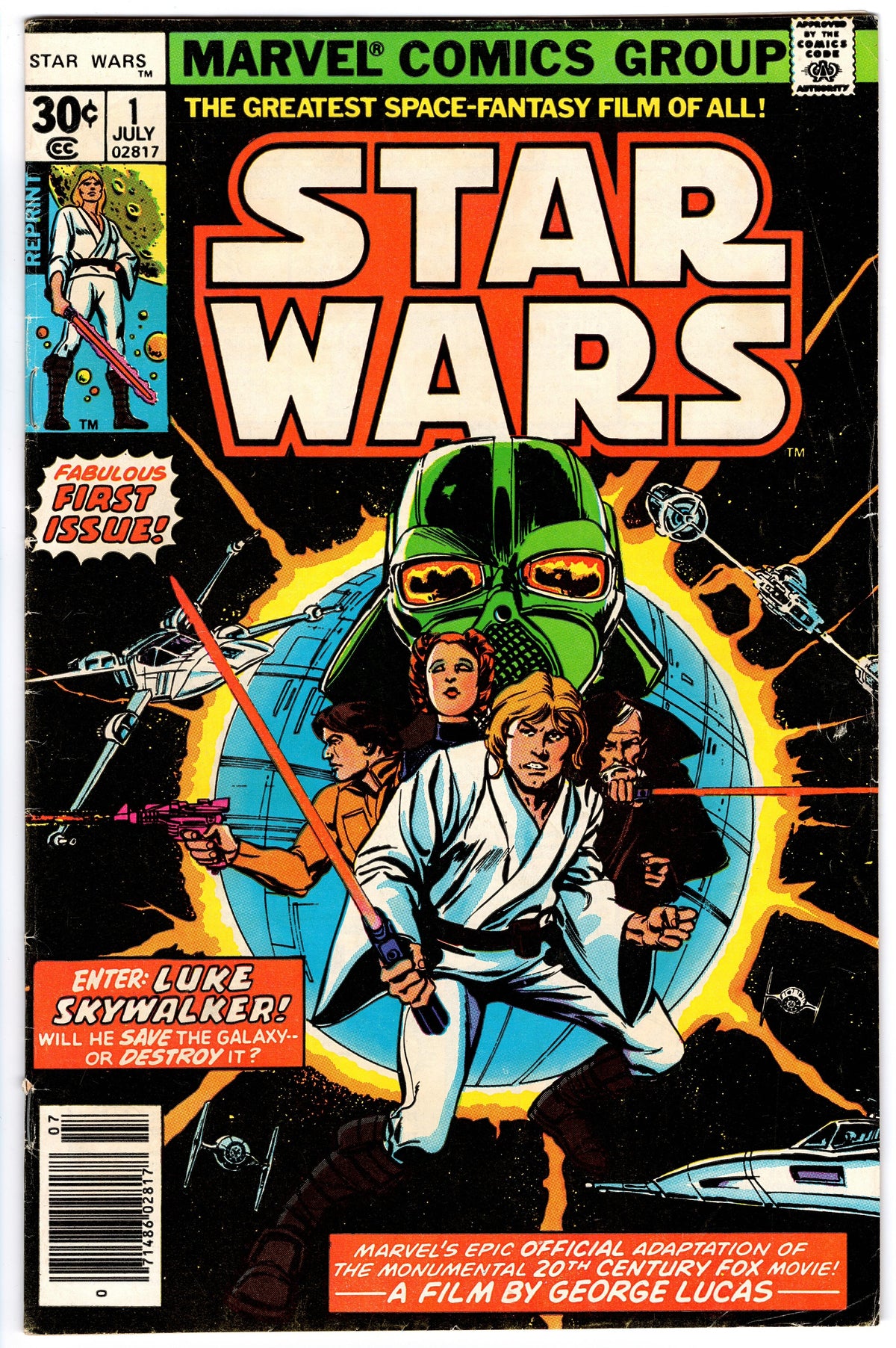 Star Wars #1 (1977 Marvel) - Reprint Variant